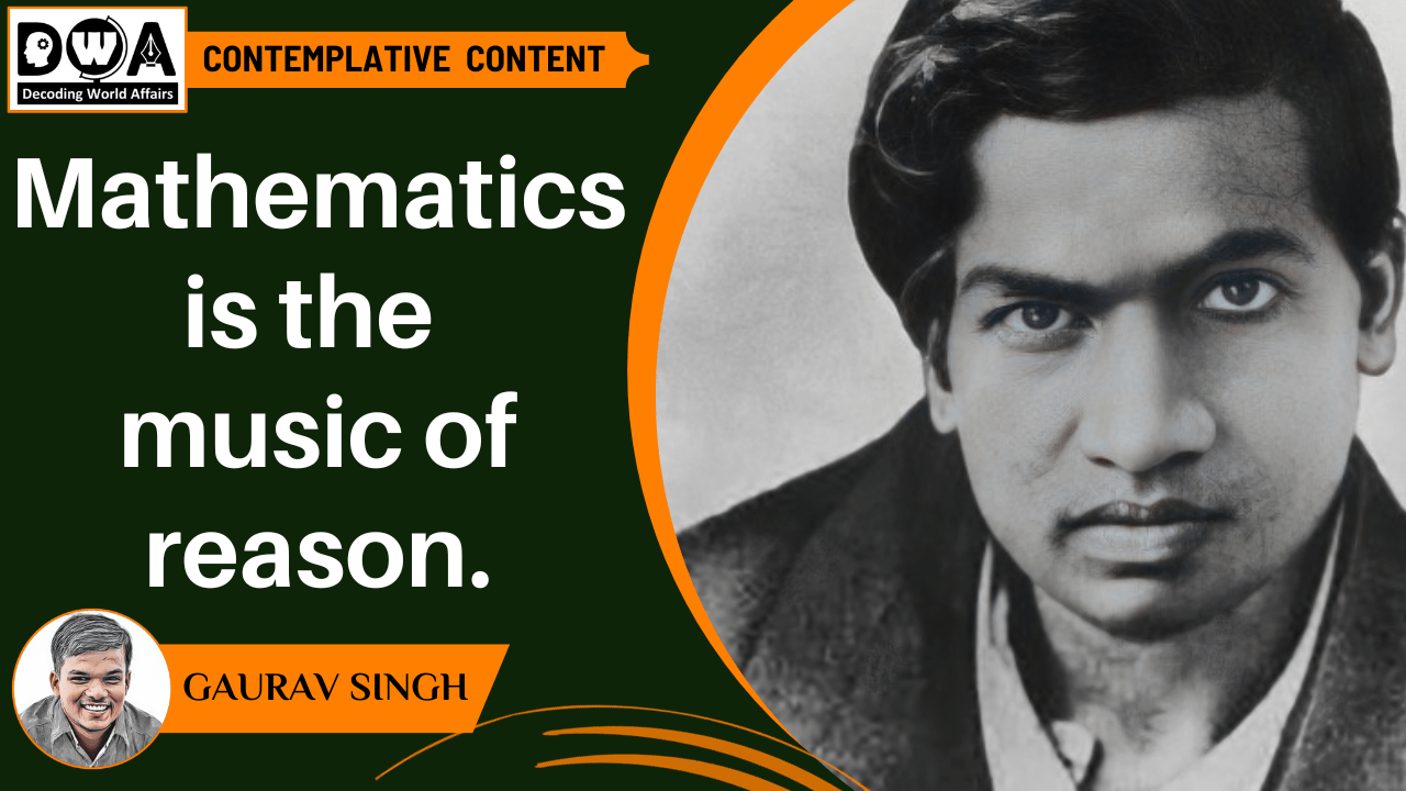 Mathematics is the music of reasons upsc essay